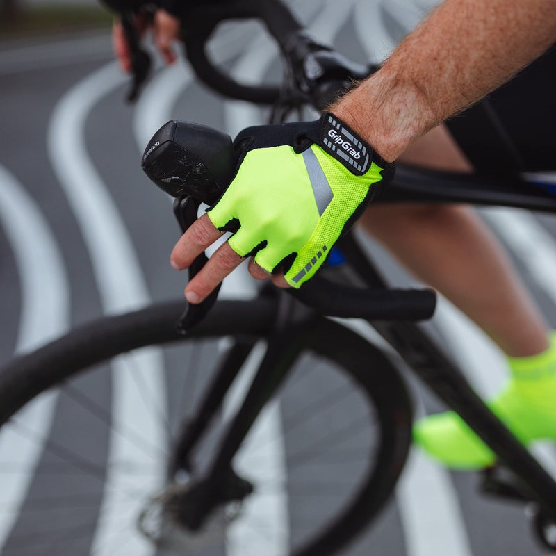 GripGrab ProGel 4mm DoctorGel Padded Short Finger Summer Cycling Gloves Comfortable Cushioned Fingerless Bike Glove - Image 4
